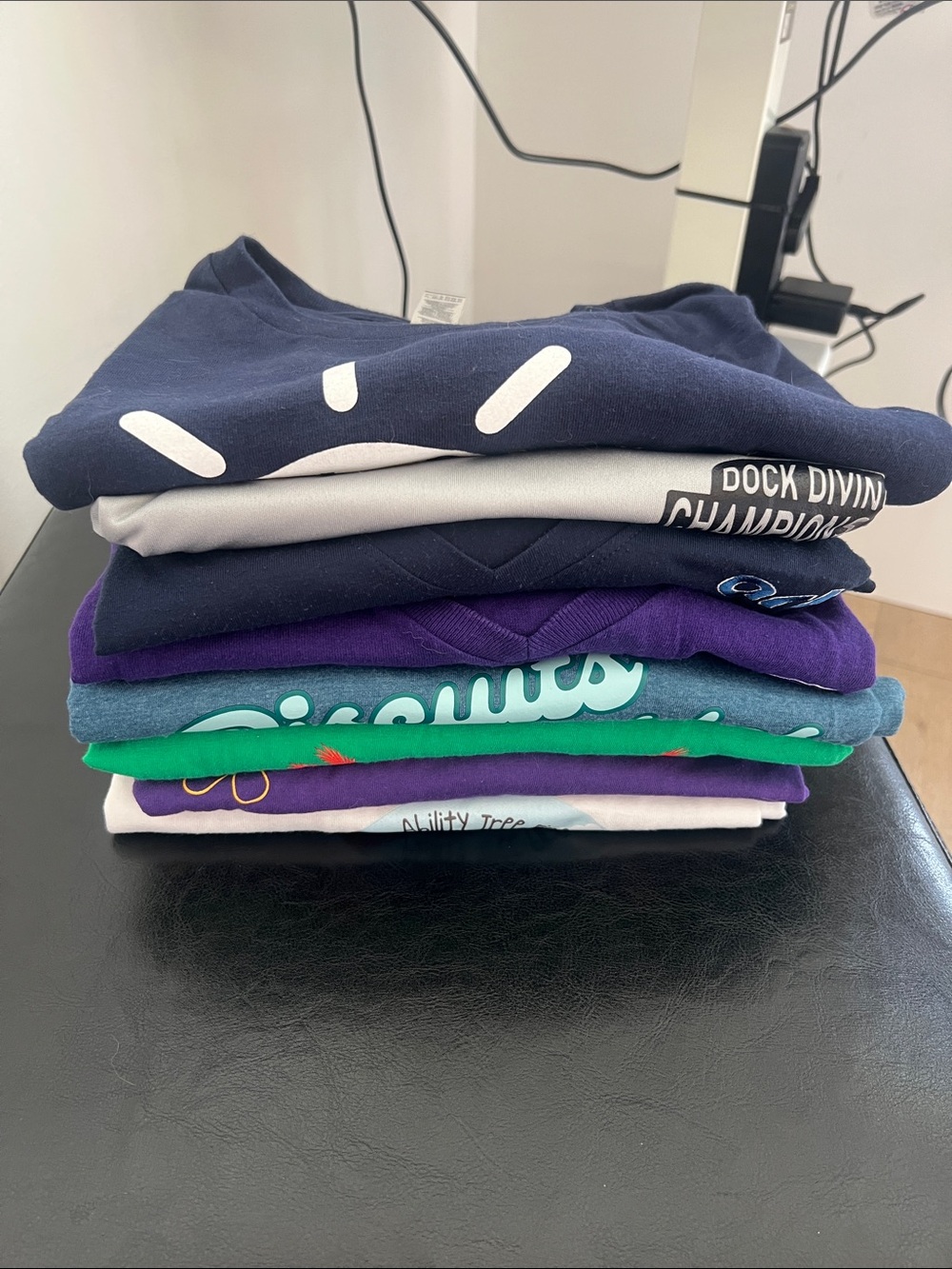 Bundle of 8 Assorted Color Graphic Tees